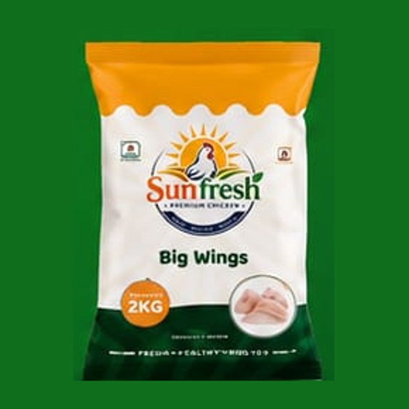 Big Wings — raw frozen chicken product
