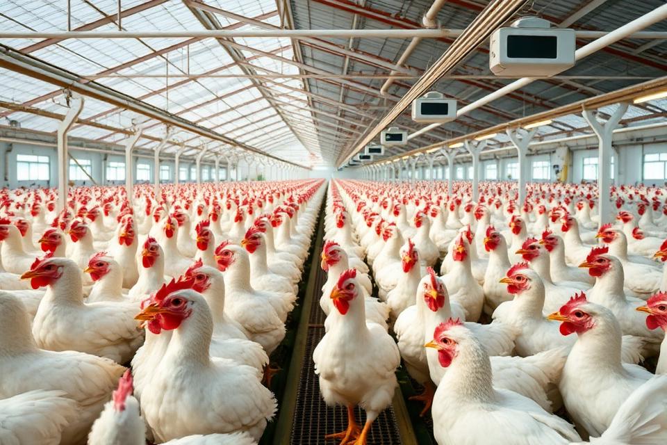 Hi-Tech Poultry Farming — S S S Frozen Foods farm to kitchen process