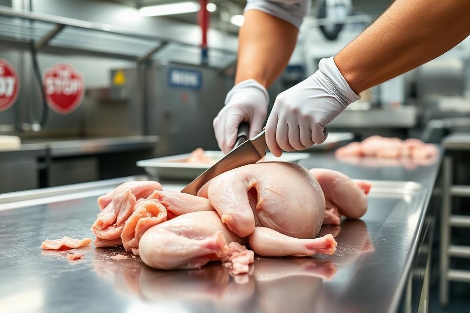 Cutting — S S S Frozen Foods farm to kitchen process