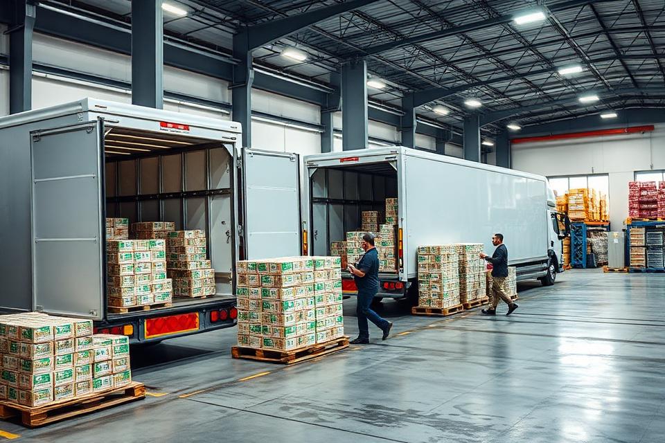 Distribution — S S S Frozen Foods farm to kitchen process