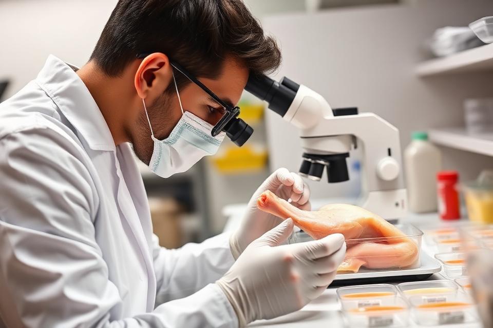 Lab Testing — S S S Frozen Foods farm to kitchen process